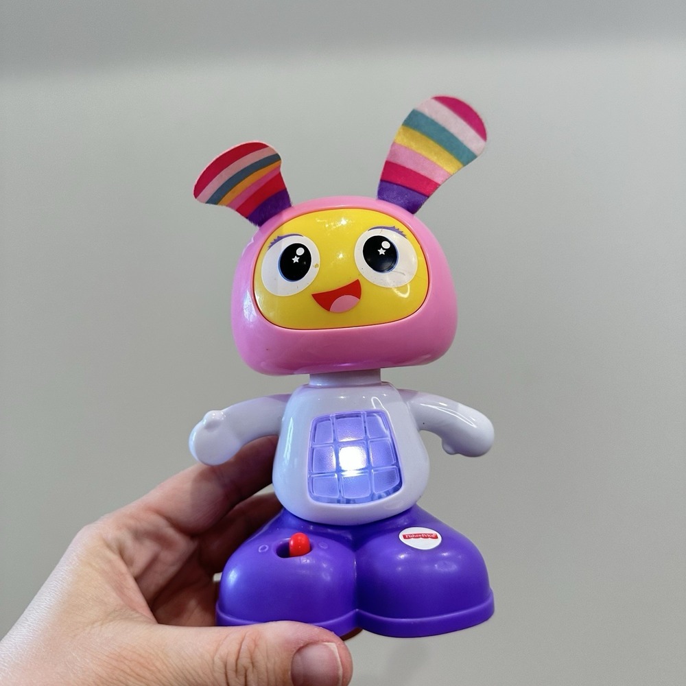 Fisher Price Mini Bright Beats Junior Beat Belle PINK Works Great, w/batteries